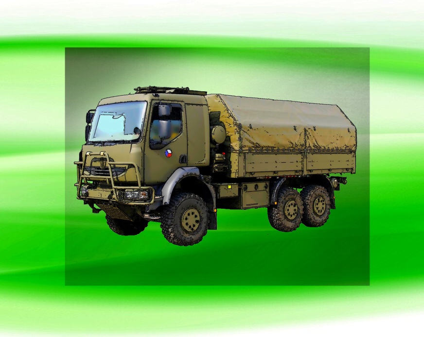 nažehlovačka 7x4 cm vojenské auto České výroby