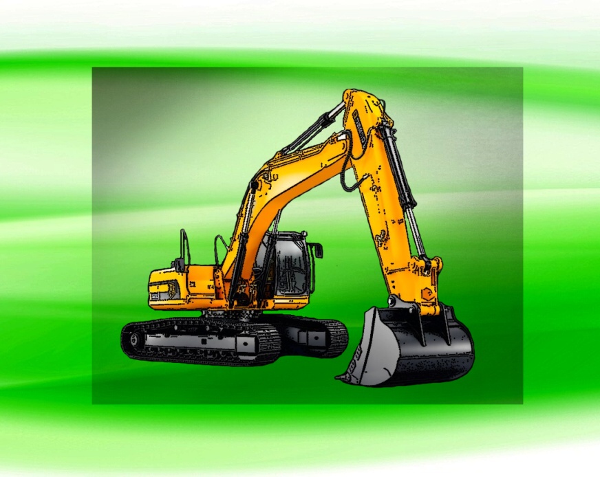 JCB JS290 DTF nažehlovačka 10x8 cm
