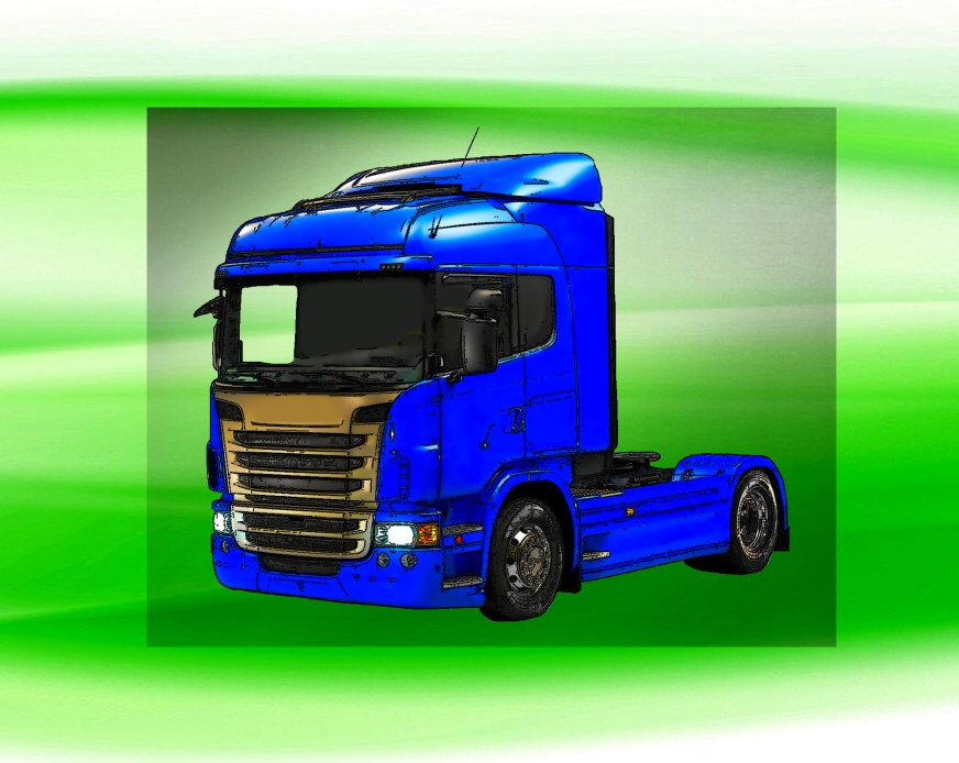 SCANIA nažehlovačka 7x6 cm