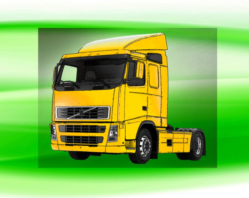 VOLVO nažehlovačka DTF 8x7 cm