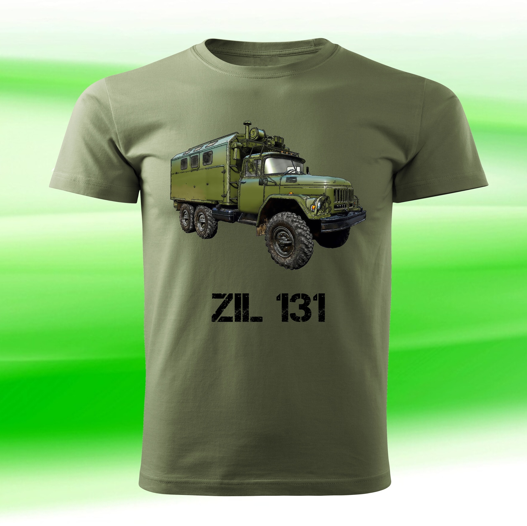 vojenské tričko ZIL 131 khaki