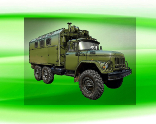 ZIL 131 DTF nažehlovačka 10x7cm
