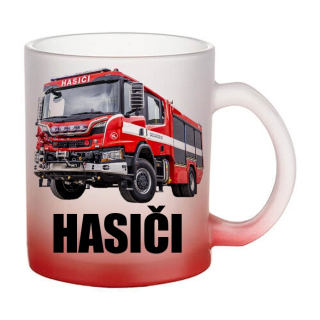 Skleněný hrnek Scania II