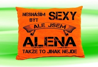 Polštář se jménem ALENA