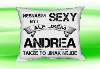 Polštář se jménem ANDREA