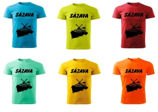 Vodácké tričko Sázava