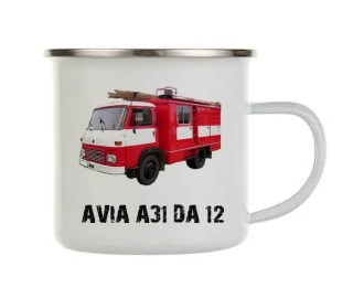 Moon River AVIA A31 DA 12 hasičský hrneček plecháček obsah 360 ml