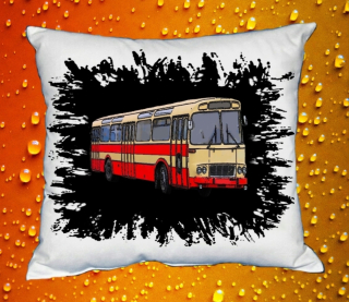 Moon River KAROSA ŠM 11 polštářek s autobusem 30x40 cm
