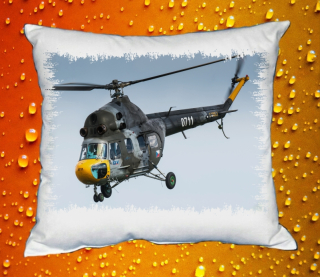 Moon River Czech - Air Force Mil Mi-2 Polštář s letadlem 30x40 cm