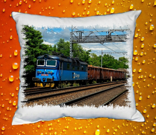 Polštářek s lokomotivou 130 036-7