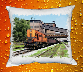 Polštářek s lokomotivou 740 419-7