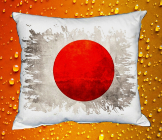 Polštářek s vlajkou JAPONSKO