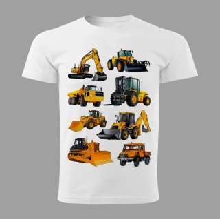 Pánské tričko MIX BAGRY vel. 3XL