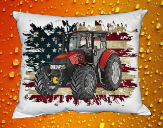 Moon River Case IH Farmall 115U Pro polštář s traktorem 30x40 cm
