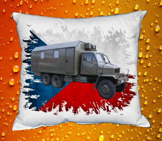 Polštářek Praga V3S ARMY SKŘÍŇ