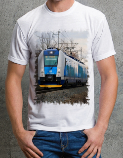 tričko s lokomotivou 651 008-5