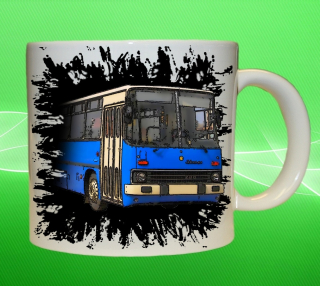 Moon River IKARUS 280 II hrnek s autobusem černý obsah 75 ml