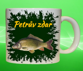 hrnek pro rybáře Petrův Zdar kapr II