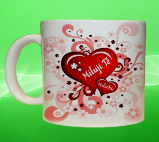 Moon River Valentýn Miluji Tě hrnek 75 ml