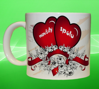 Moon River Valentýn Navždy spolu hrnek 75 ml