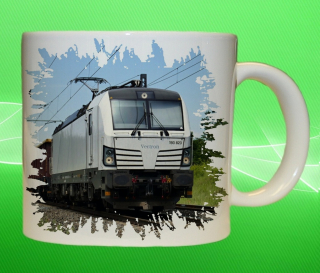 Moon River VECTRON hrnek s lokomotivou 193 823 objem 330 ml