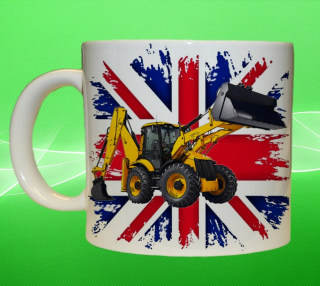 Moon River JCB 4CX hrnek s bagrem objem 330 ml