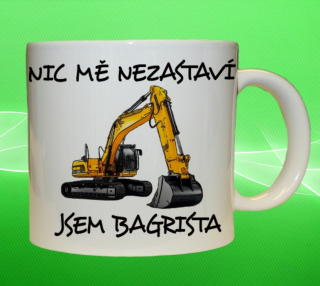 Moon River JCB JS290 hrnek jsem bagrista objem 330 ml