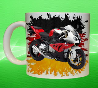 hrnek s motorkou BMW S1000RR