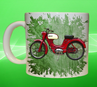 hrnek s motorkou MOPED III