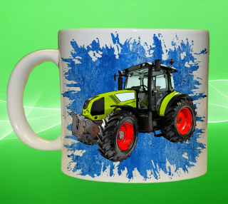 hrnek s traktorem Claas Arion 400 II
