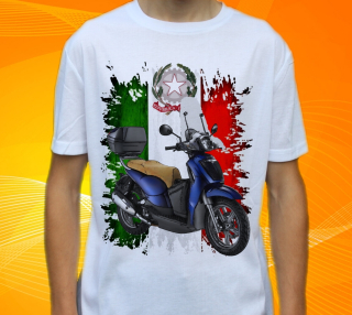 Moon River Aprilia Scarabeo 200 tričko s motorkou