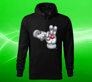 mikina s kapucí já tě m....