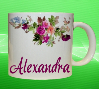 Moon River ALEXANDRA hrnek se jménem objem 330 ml