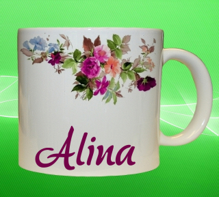 Moon River ALINA hrnek se jménem objem 330 ml