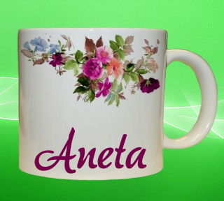 Moon River ANETA hrnek se jménem objem 330 ml