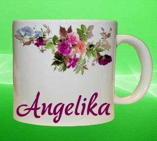 Moon River ANGELIKA hrnek se jménem objem 330 ml
