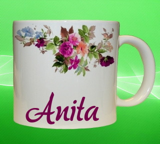 Moon River ANITA hrnek se jménem objem 330 ml