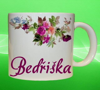 Moon River BEDŘIŠKA hrnek se jménem objem 330 ml
