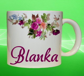 Moon River BLANKA hrnek se jménem objem 330 ml