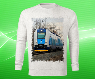 mikina s vlakem lokomotivou 651 008-5