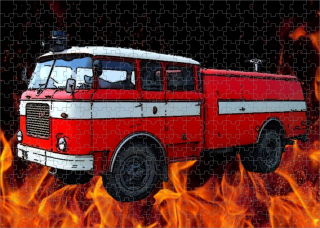 puzzle hasiči ŠKODA 706 RTHP CAS 25