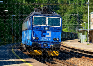 puzzle s lokomotivou 363 010-0