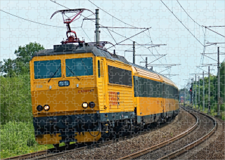 puzzle s lokomotivou REGIOJET 120