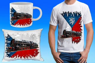 dárkový set s lokomotivou 475