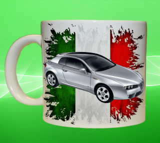 Moon River Alfa Romeo BRERA stříbrná hrnek