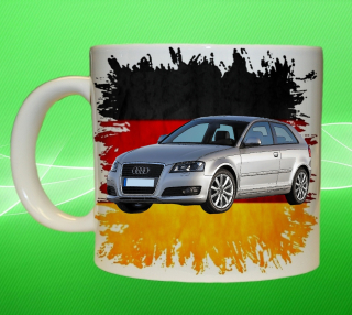 Moon River AUDI A3 hrnek s autem
