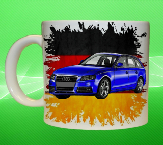 Moon River AUDI A4 AVANT hrnek s autem