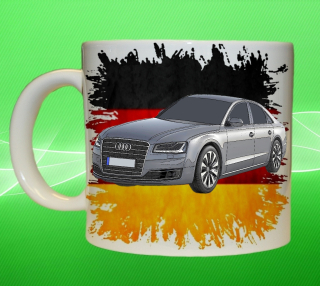 Moon River AUDI A8 hrnek s autem