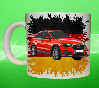 Moon River AUDI Q3 hrnek s autem