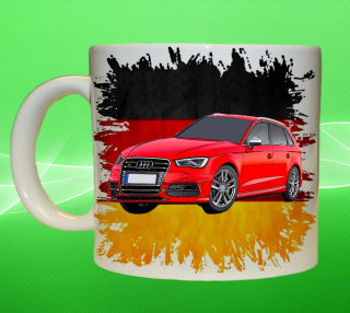 Moon River AUDI S3 Sportback hrnek s autem